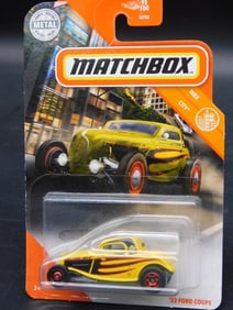 Matchbox ?33 Ford Coupe Die-Cast Car in Original Packaging