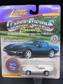 Johnny Lightning Classic Customs Corvette Die-Cast Car