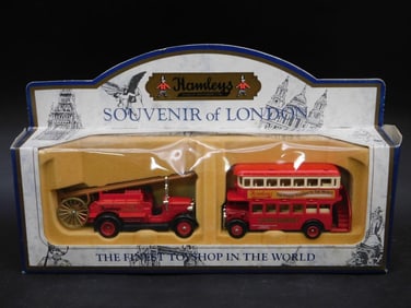 Hamleys Souvenir of London Vehicle Set in Original Packaging
