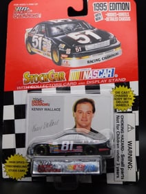 1995 Stock Car NASCAR Kenny Wallace Die-Cast Collectible