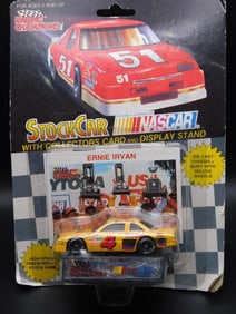 NASCAR Ernie Irvan Stock Car Collectible in Packaging