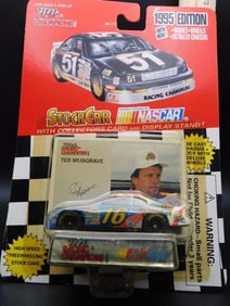 1995 Ted Musgrave NASCAR Stock Car with Collector Card