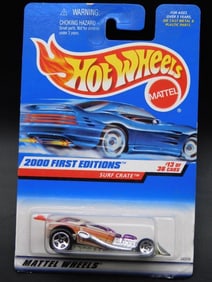 Hot Wheels 2000 First Editions Surf Crate in Original Packaging