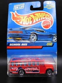 Hot Wheels School Bus Diecast Model in Original Packaging