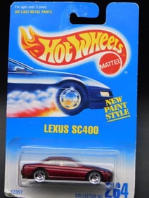 Hot Wheels Lexus SC400 Die-Cast Car, Model 264