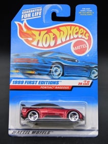 1999 Hot Wheels Pontiac Rageous #675 in Original Packaging