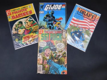 Assorted Military-Themed and Action Comic Book Lot