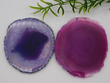 AGATE SLICES ROCK STONE LAPIDARY SPECIMEN