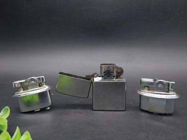 MIXED LIGHTERS VINTAGE ANTIQUE