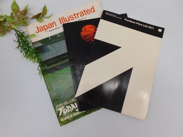 JAPANESE ART MIXED CATALOGS VINTAGE ANTIQUE