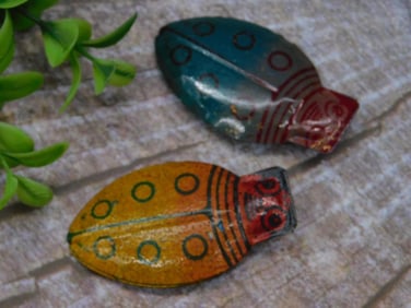 VINTAGE BEETLE TIN TOYS