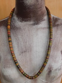 HEISHI AFRICAN TRADE BEADS ROCK STONE LAPIDARY SPECIMEN
