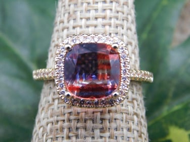 RING ROCK STONE LAPIDARY SPECIMEN