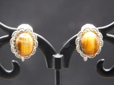 EARRINGS ROCK STONE LAPIDARY SPECIMEN