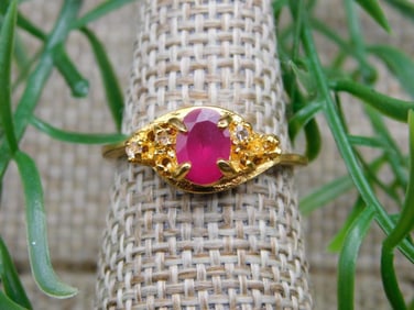 RING ROCK STONE LAPIDARY SPECIMEN