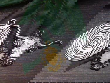 PENDANT ROCK STONE LAPIDARY SPECIMEN