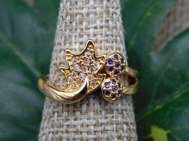 RING ROCK STONE LAPIDARY SPECIMEN