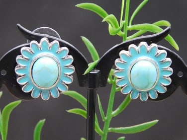 EARRINGS ROCK STONE LAPIDARY SPECIMEN