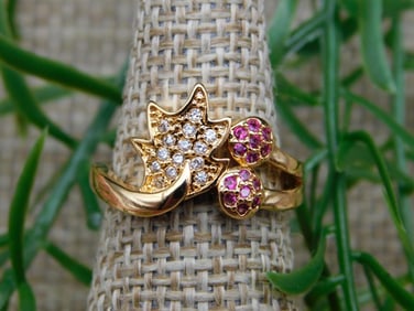 RING ROCK STONE LAPIDARY SPECIMEN