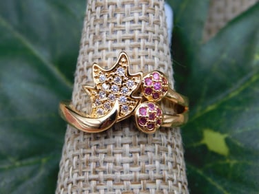 RING ROCK STONE LAPIDARY SPECIMEN