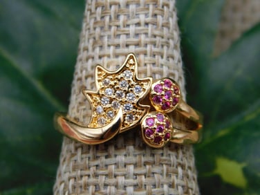 RING ROCK STONE LAPIDARY SPECIMEN