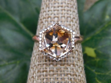 RING ROCK STONE LAPIDARY SPECIMEN