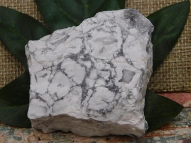 HOWLITE ROCK STONE LAPIDARY SPECIMEN