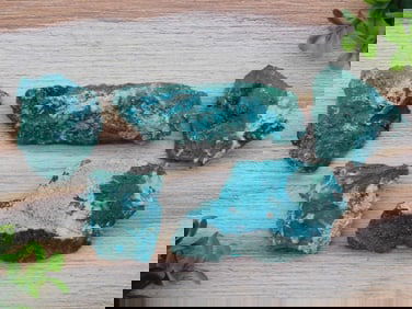 CHRYSOCOLLA MALACHITE ROCK STONE LAPIDARY SPECIMEN