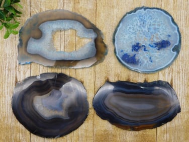 AGATE SLICE ROCK STONE LAPIDARY SPECIMEN