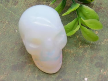 STONE SKULL ROCK STONE LAPIDARY SPECIMEN