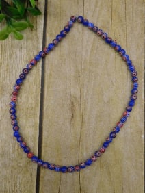AFRICAN TRADE BEADS ROCK STONE LAPIDARY SPECIMEN