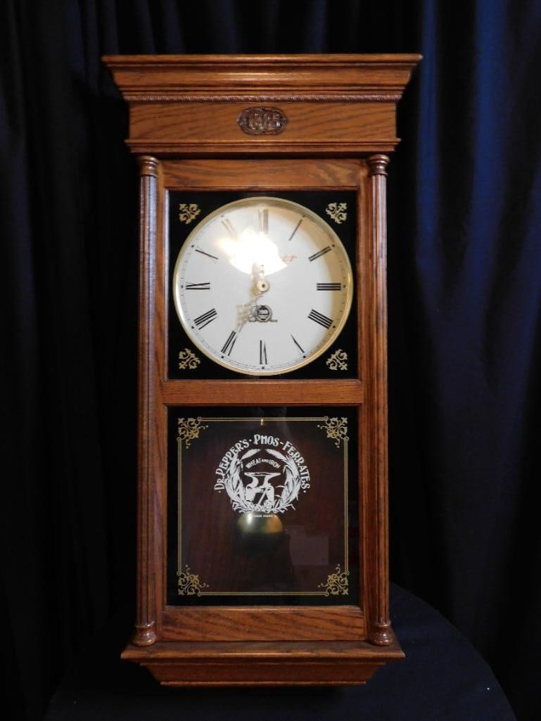 DR PEPPER WALL CLOCK