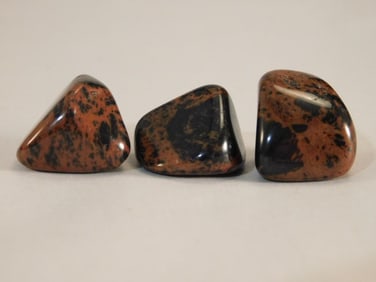 MAHOGANY OBSIDIAN ROCK STONE LAPIDARY SPECIMEN