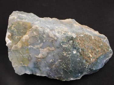 MOSS PLUME ROCK STONE LAPIDARY SPECIMEN