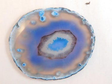 AGATE SLICE ROCK STONE LAPIDARY SPECIMEN