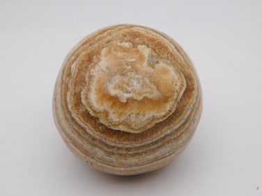 BANDED JASPER SPHERE ROCK STONE LAPIDARY SPECIMEN