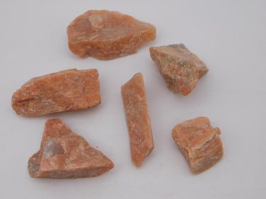 ORANGE CALCITE ROCK STONE LAPIDARY SPECIMEN