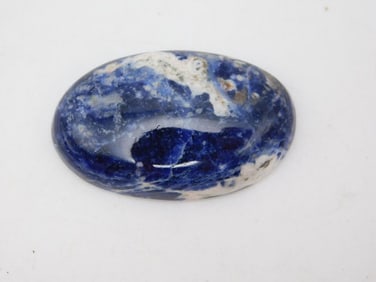 SODALITE CABOCHON ROCK STONE LAPIDARY SPECIMEN