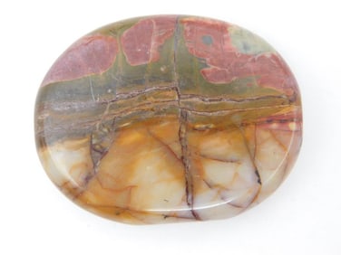 NETWORK JASPER AGATE ROCK STONE LAPIDARY SPECIMEN