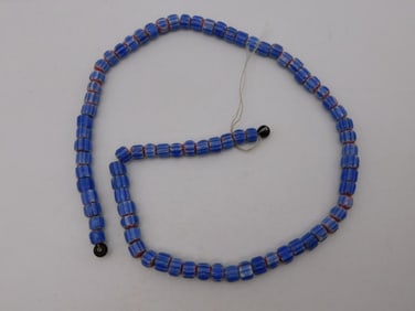 AFRICAN TRADE BEADS ROCK STONE LAPIDARY SPECIMEN