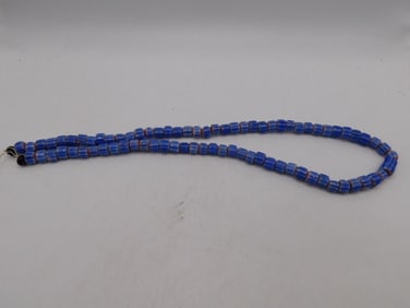 AFRICAN TRADE BEADS ROCK STONE LAPIDARY SPECIMEN