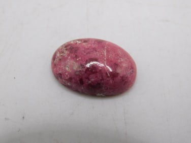THULITE CABOCHON ROCK STONE LAPIDARY SPECIMEN