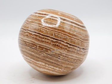 BANDED JASPER SPHERE ROCK STONE LAPIDARY SPECIMEN