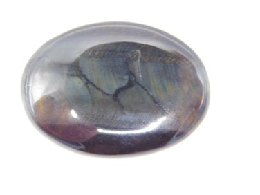 HAWKES EYE CABOCHON ROCK STONE LAPIDARY SPECIMEN