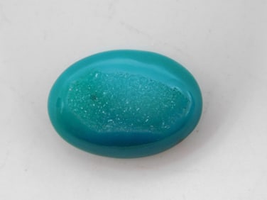 DRUZY QUARTZ CABOCHON ROCK STONE LAPIDARY SPECIMEN