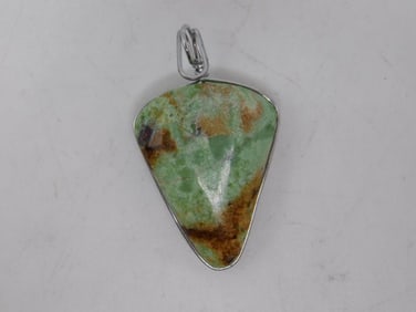 CHRYSOPRASE PENDANT ROCK STONE LAPIDARY SPECIMEN