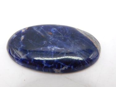 SODALITE CABOCHON ROCK STONE LAPIDARY SPECIMEN