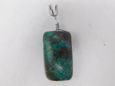 SANORA CHRYSOCOLLA PENDANT ROCK STONE LAPIDARY SPECIMEN