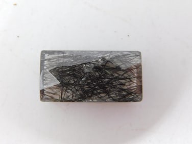 TOURMALATED QUARTZ ROCK STONE LAPIDARY SPECIMEN