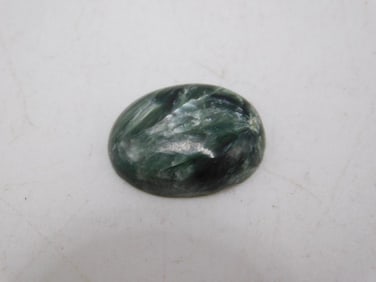 SERAPHINITE CABOCHON ROCK STONE LAPIDARY SPECIMEN